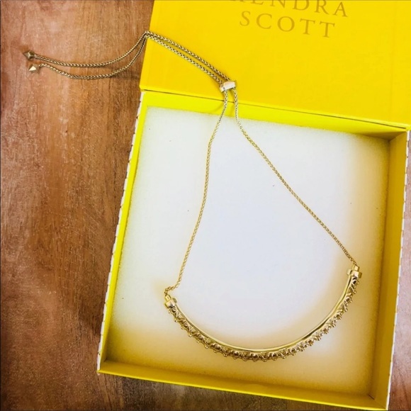 Kendra Scott Amber necklace - Picture 3 of 4